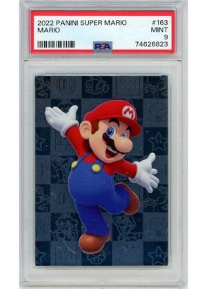 Mario (Panini Super Mario) 163  PSA 9