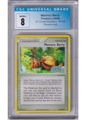 Memory Berry - 80/100 - Reverse Foil - CGC 8