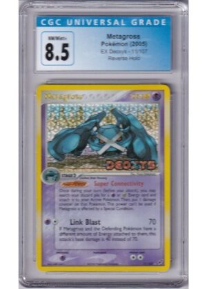 Metagross 11/107 Reverse Foil CGC 8.5