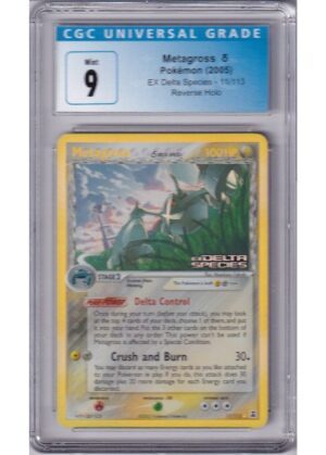 Metagross &delta; 11/113 Reverse Foil CGC 9