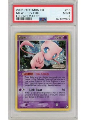 Mew 10/92 Reverse Foil PSA 9