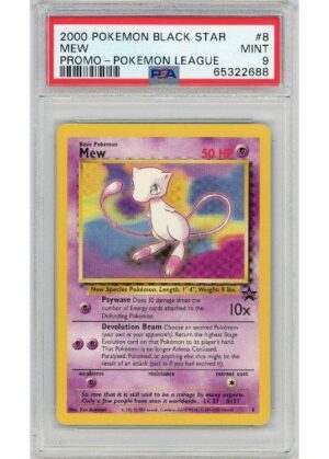Mew - 8 - PSA 9