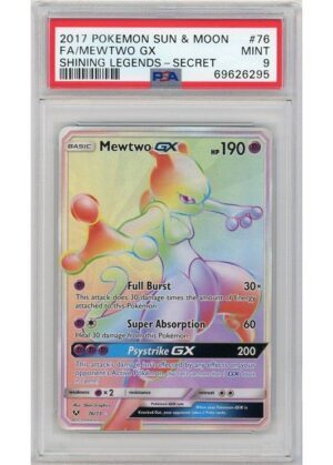 Mewtwo GX - 76/73 - PSA 9