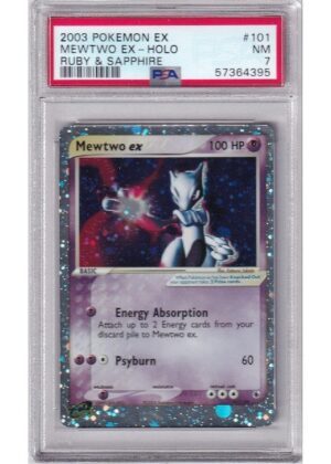 Mewtwo ex 101/109 PSA 7