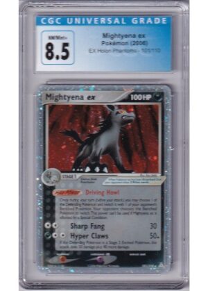 Mightyena ex 101/110 CGC 8.5