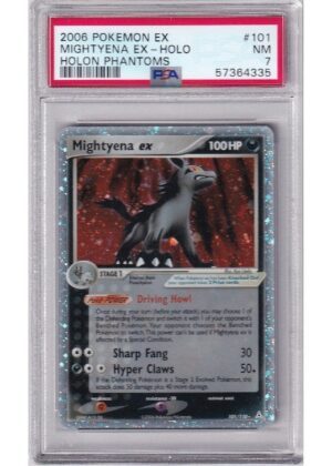 Mightyena ex 101/110 PSA 7
