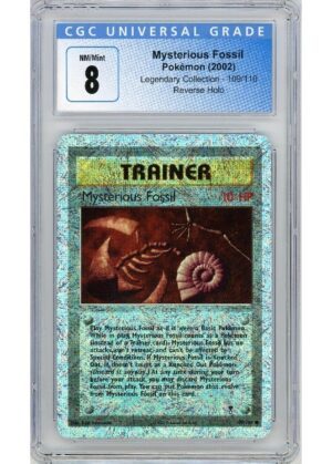 Mysterious Fossil 109/110 Reverse Foil CGC 8