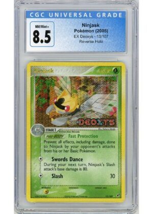 Ninjask 13/107 Reverse Foil CGC 8.5