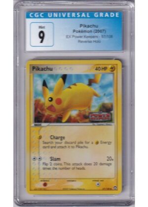 Pikachu 57/108 Reverse Foil CGC 9