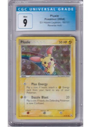 Plusle 69/101 Reverse Foil CGC 9