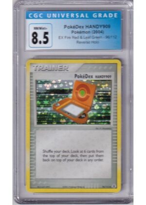 PokéDex HANDY909 96/112 Reverse Foil CGC 8.5