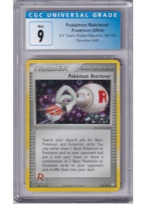 Pokémon Retriever 84/109 Reverse Foil CGC 9