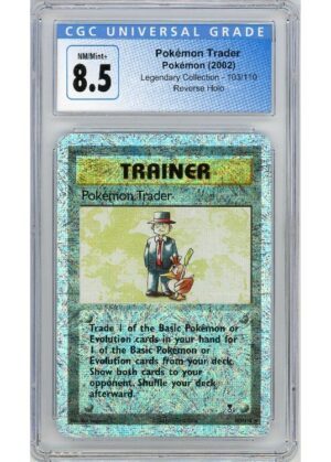 Pokémon Trader 103/110 Reverse Foil CGC 8.5