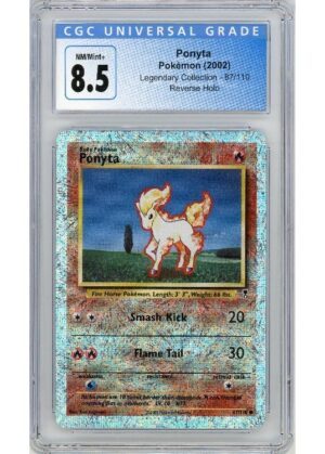 Ponyta 87/110 Reverse Foil CGC 8.5