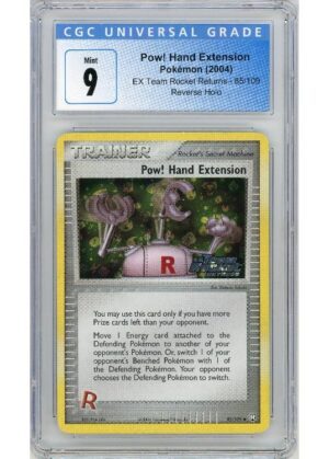 Pow! Hand Extension - 85/109 - Reverse Foil - CGC 9