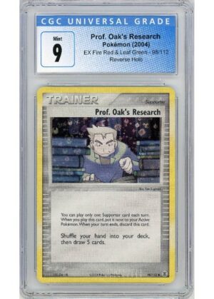 Prof. Oak's Research 98/110 Reverse Foil CGC 9