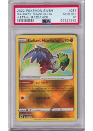 Radiant Hawlucha 081/189 PSA 10