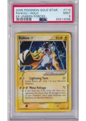Raikou * 114/115 PSA 9