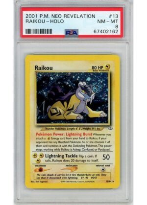 Raikou 13/64 PSA 8