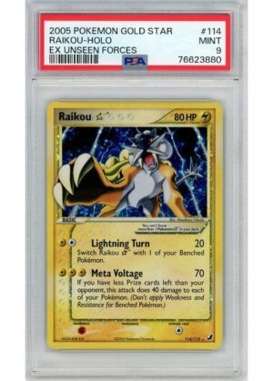 Raikou * (Goldstar) 114/115 PSA 9