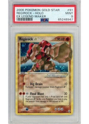 Regirock * - 91/92 - PSA 9