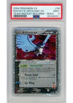 Rocket's Articuno ex 96/109 PSA 9