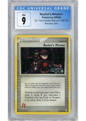 Rocket's Mission - 88/109 - Reverse Foil - CGC 9