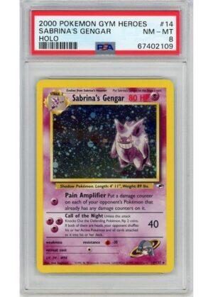 Sabrina's Gengar 14/132 PSA 8