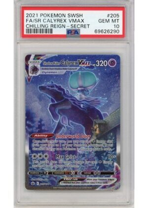 Shadow Rider Calyrex VMAX 205/198 PSA 10