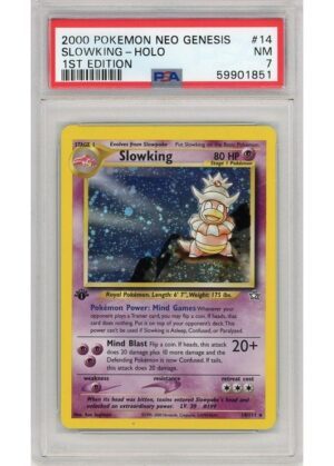 Slowking 14/111 1st Edition PSA 7