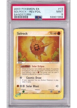 Solrock 13/100 Reverse Foil PSA 9