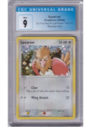Spearow 81/112 Reverse Foil CGC 9