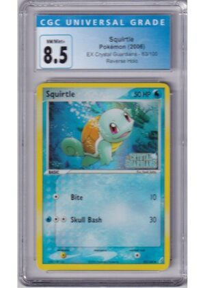 Squirtle - 63/100 - Reverse Foil - CGC 8.5