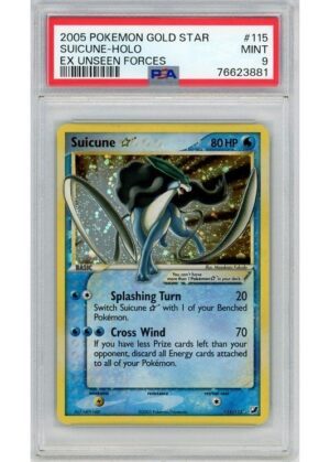 Suicune * (Goldstar) 115/115 PSA 9