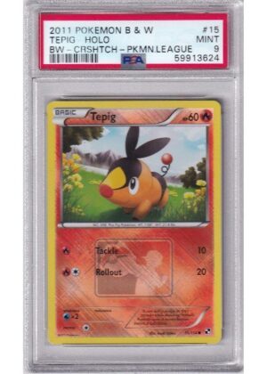 Tepig League Promo 15/114 PSA 9