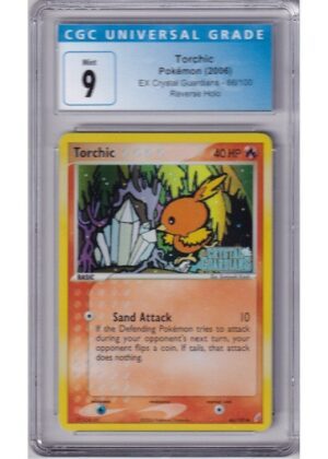 Torchic - 66/100 - Reverse Foil - CGC 9