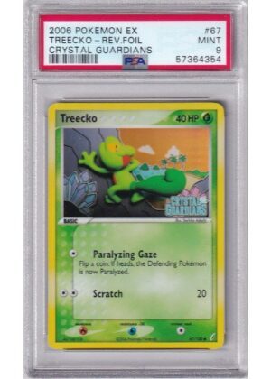 Treecko 67/100 Reverse Foil PSA 9