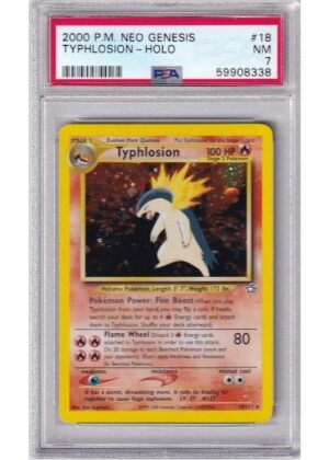 Typhlosion 18/111 PSA 7