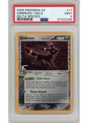 Umbreon &delta; 17/113 PSA 9