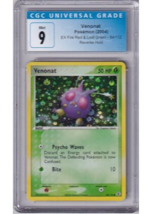 Venonat 84/112 Reverse Foil CGC 9