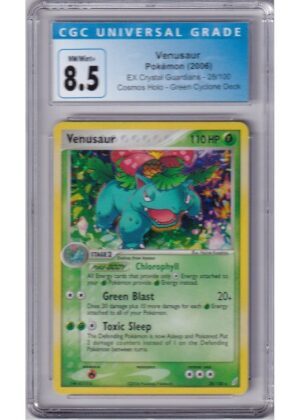 Venusaur - Cosmos Holo - 28/100 - CGC 8.5