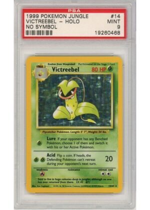 Victreebel No Symbol Error 14/64 PSA 9
