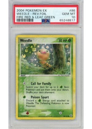 Weedle - 86/112 - Reverse Foil - PSA 10