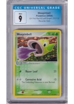 Weepinbell 51/112 Reverse Foil CGC 9