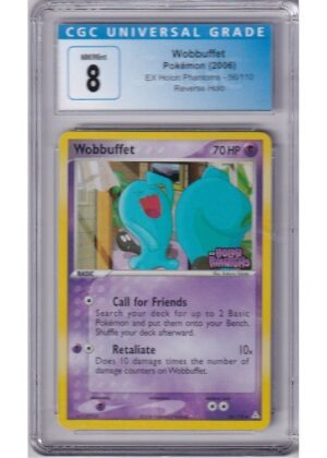 Wobbuffet 56/110 Reverse Foil CGC 8
