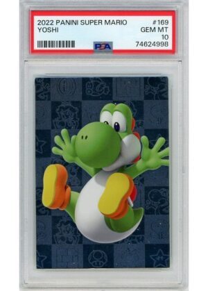 Yoshi (Panini Super Mario) - 169 -  - PSA 10