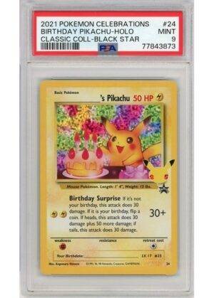 _____’s Pikachu – Classic Collection 24 PSA 9
