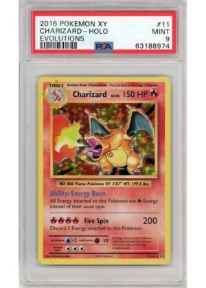 Charizard 11/108 PSA 9