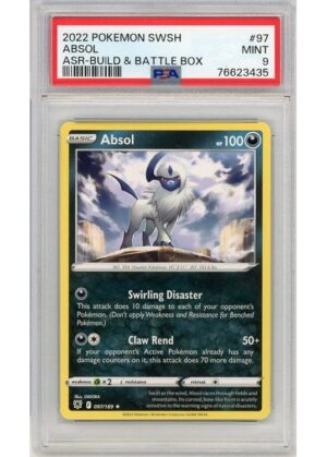 Absol Non Holo 097/189 PSA 9
