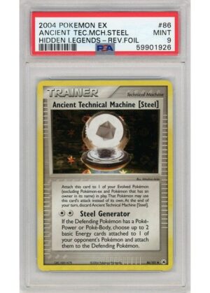 Ancient Technical Machine [Steel] 86/101 Reverse Foil PSA 9
